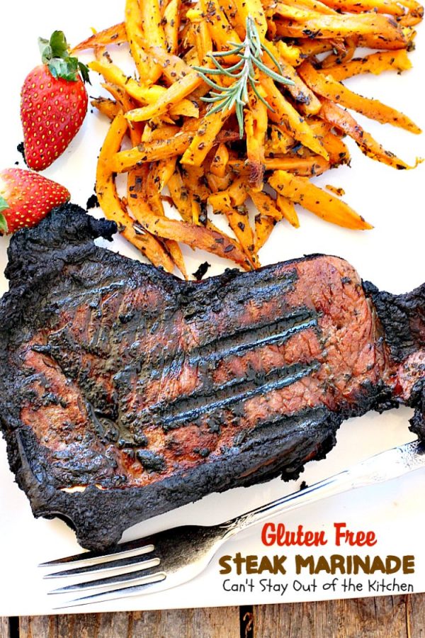 Gluten Free Steak Marinade Can't Stay Out of the Kitchen
