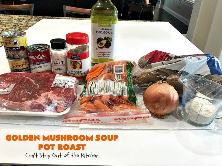 Golden Mushroom Soup Pot Roast Can't Stay Out of the Kitchen