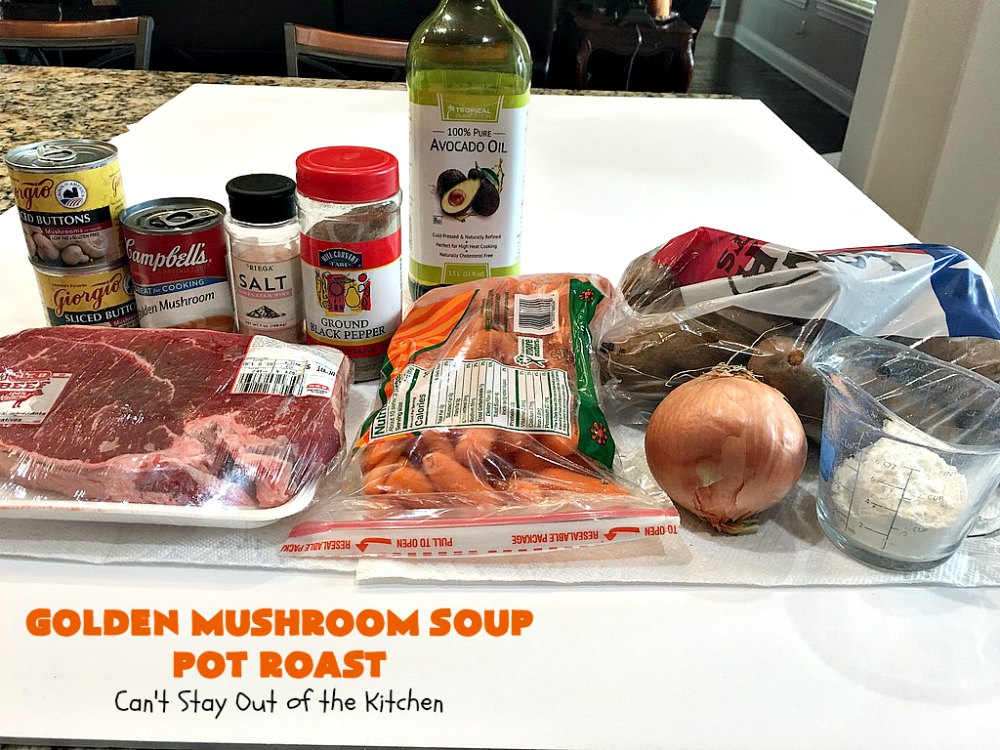 Golden Mushroom Soup Pot Roast Can't Stay Out of the Kitchen
