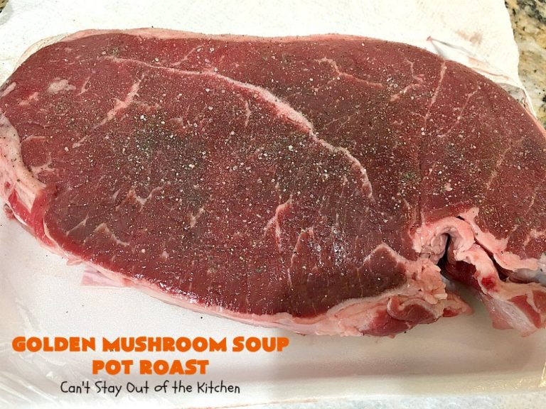 Golden Mushroom Soup Pot Roast Can't Stay Out of the Kitchen