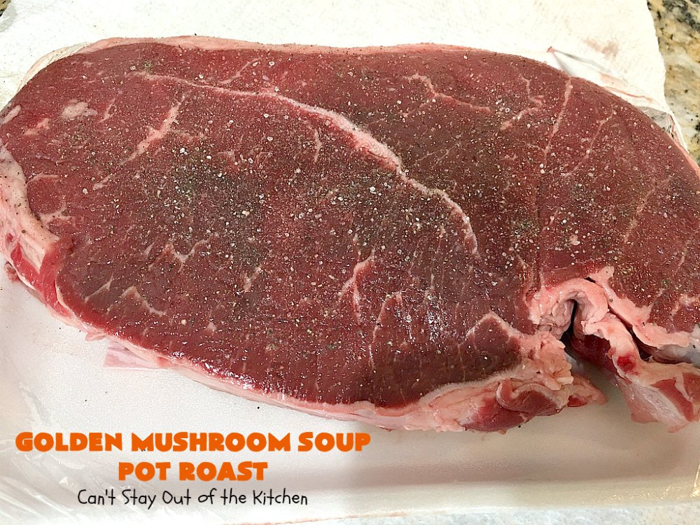 Golden Mushroom Soup Pot Roast Can't Stay Out of the Kitchen