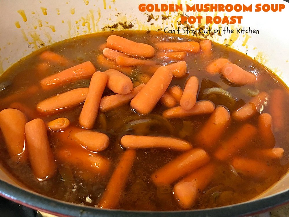 Golden Mushroom Soup Pot Roast Can't Stay Out of the Kitchen