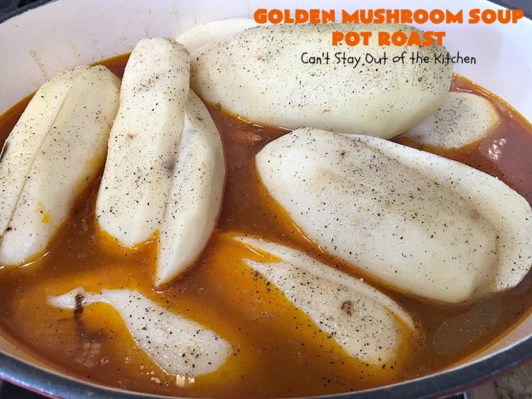 Golden Mushroom Soup Pot Roast Can't Stay Out of the Kitchen