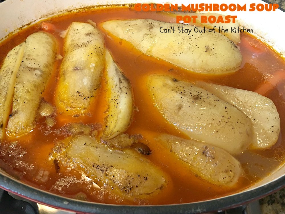Golden Mushroom Soup Pot Roast Can't Stay Out of the Kitchen