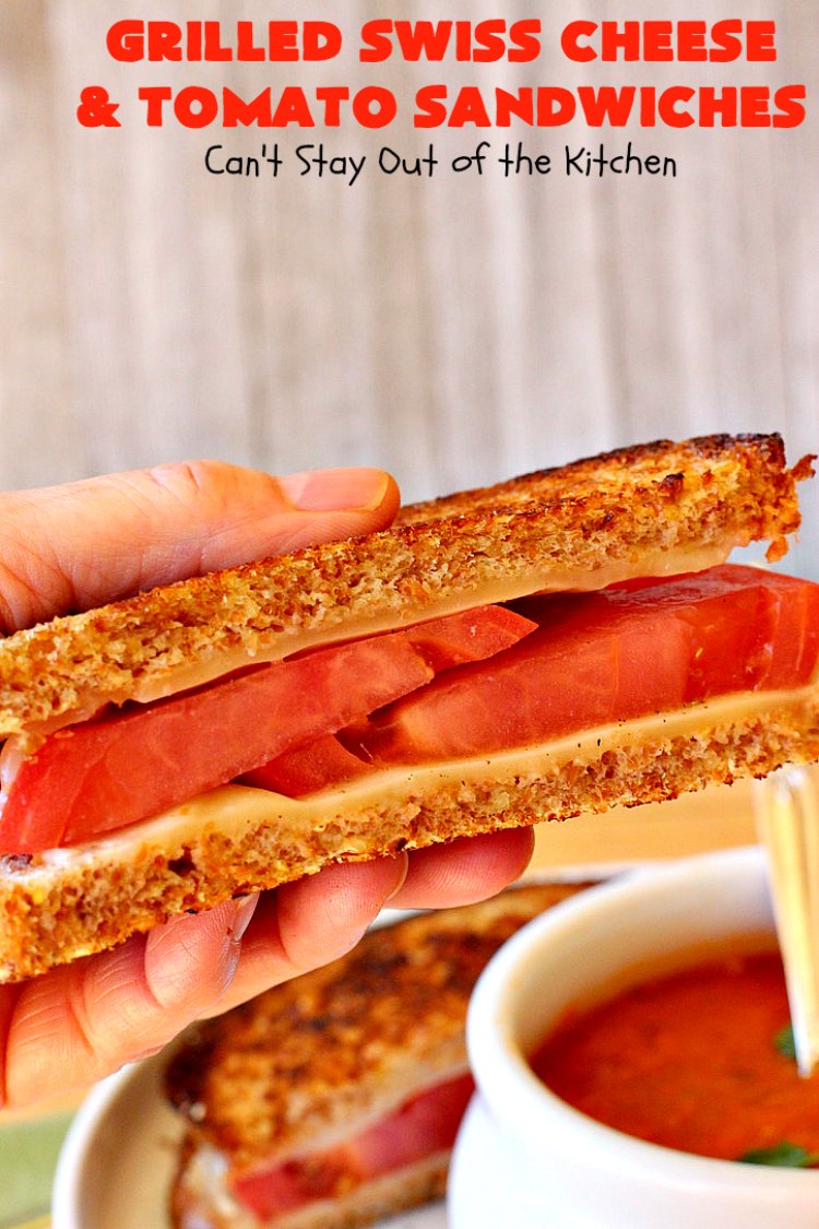 Grilled Swiss Cheese and Tomato Sandwiches Can't Stay Out of the Kitchen
