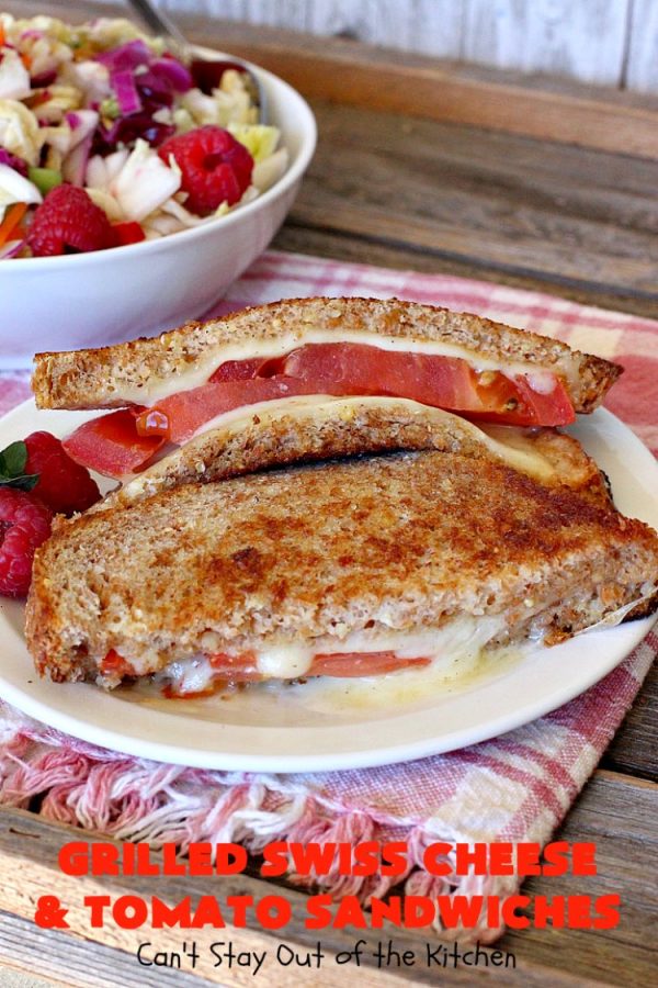 Grilled Swiss Cheese and Tomato Sandwiches Can't Stay Out of the Kitchen