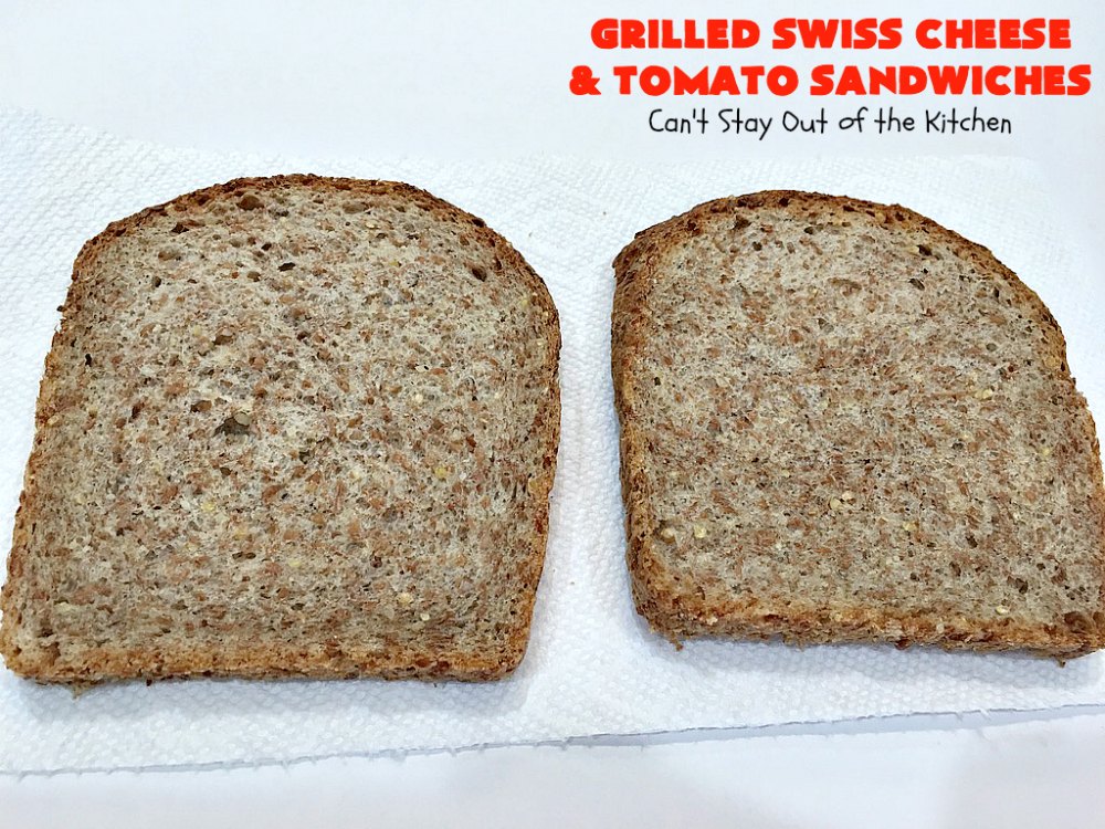 Grilled Swiss Cheese and Tomato Sandwiches Can't Stay Out of the Kitchen