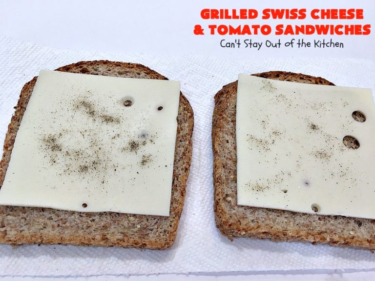 Grilled Swiss Cheese and Tomato Sandwiches Can't Stay Out of the Kitchen