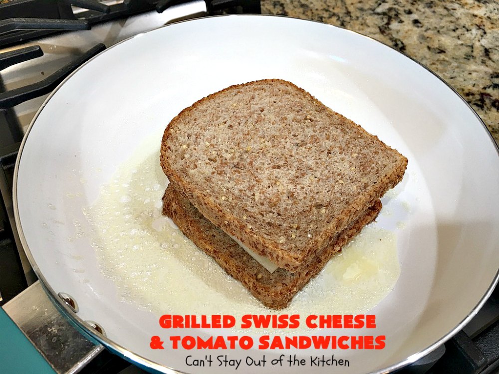 Grilled Swiss Cheese and Tomato Sandwiches Can't Stay Out of the Kitchen