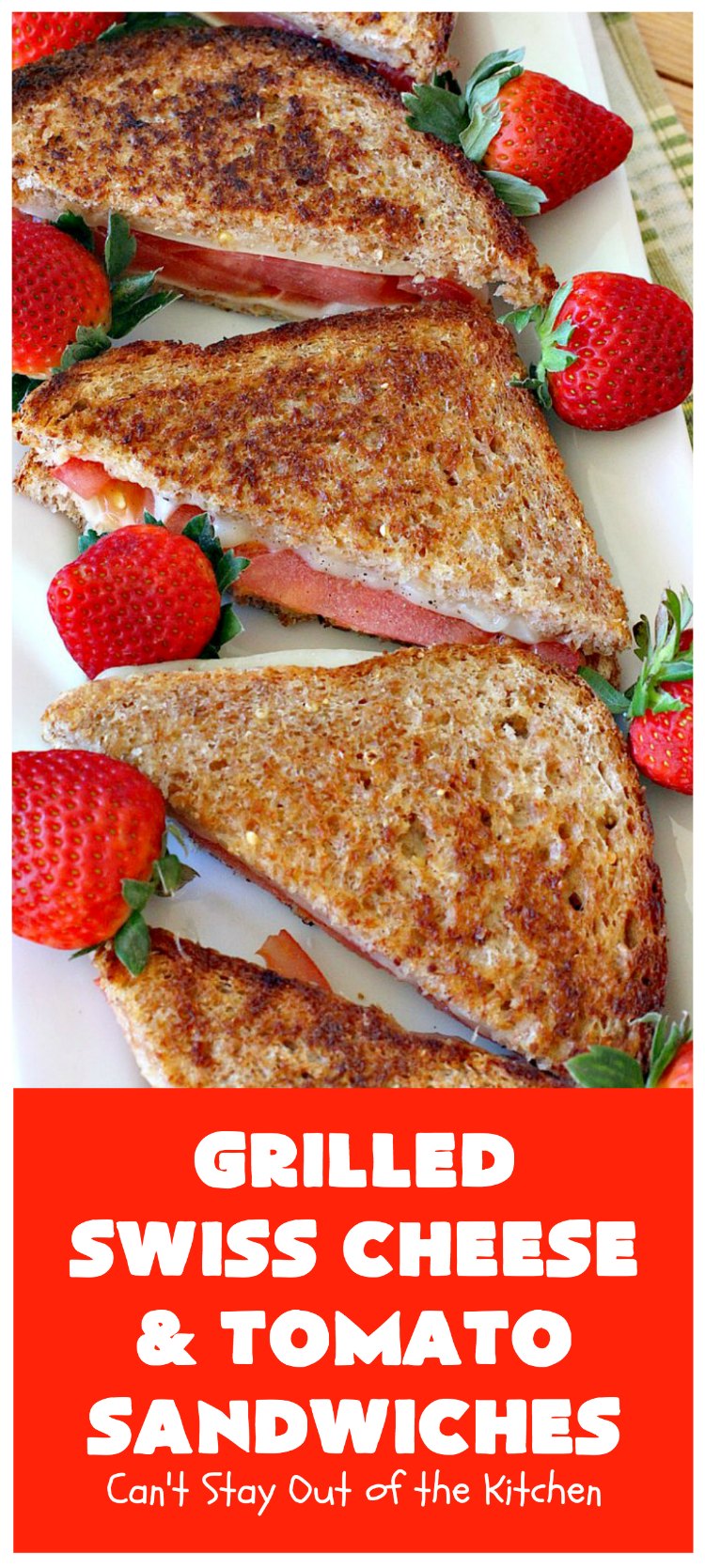 Grilled Swiss Cheese and Tomato Sandwiches Can't Stay Out of the Kitchen