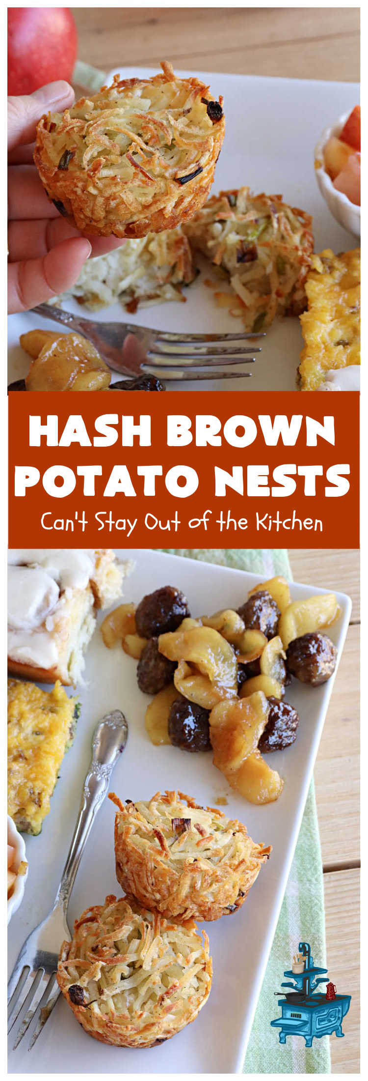Hash Brown Potato Nests | Can't Stay Out of the Kitchen | these adorable #potato nests are marvelous for weekend, company or a #holiday #breakfast. They're simple to make & are baked in muffin tins. Excellent side for a #HolidayBreakfast. #GlutenFree #ParmesanCheese #HashBrowns #HashBrownPotatoNestsHash Brown Potato Nests | Can't Stay Out of the Kitchen | these adorable #potato nests are marvelous for weekend, company or a #holiday #breakfast. They're simple to make & are baked in muffin tins. Excellent side for a #HolidayBreakfast. #GlutenFree #ParmesanCheese #HashBrowns #HashBrownPotatoNests