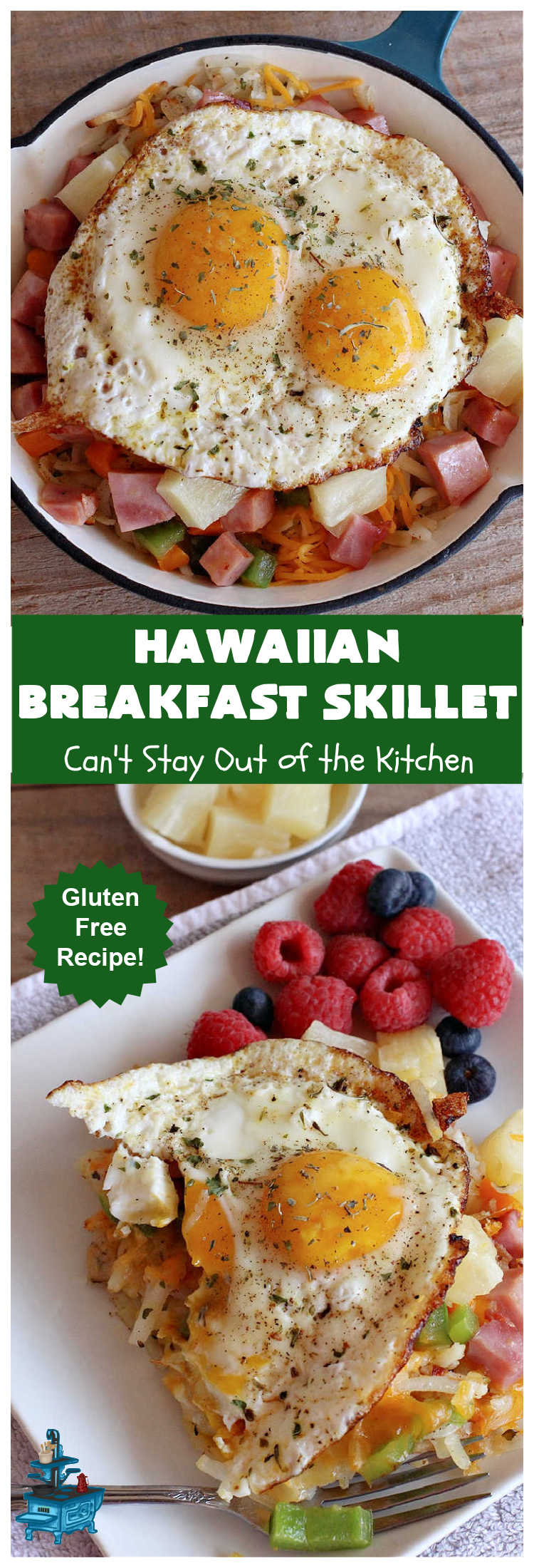 Hawaiian Breakfast Skillet | Can't Stay Out of the Kitchen