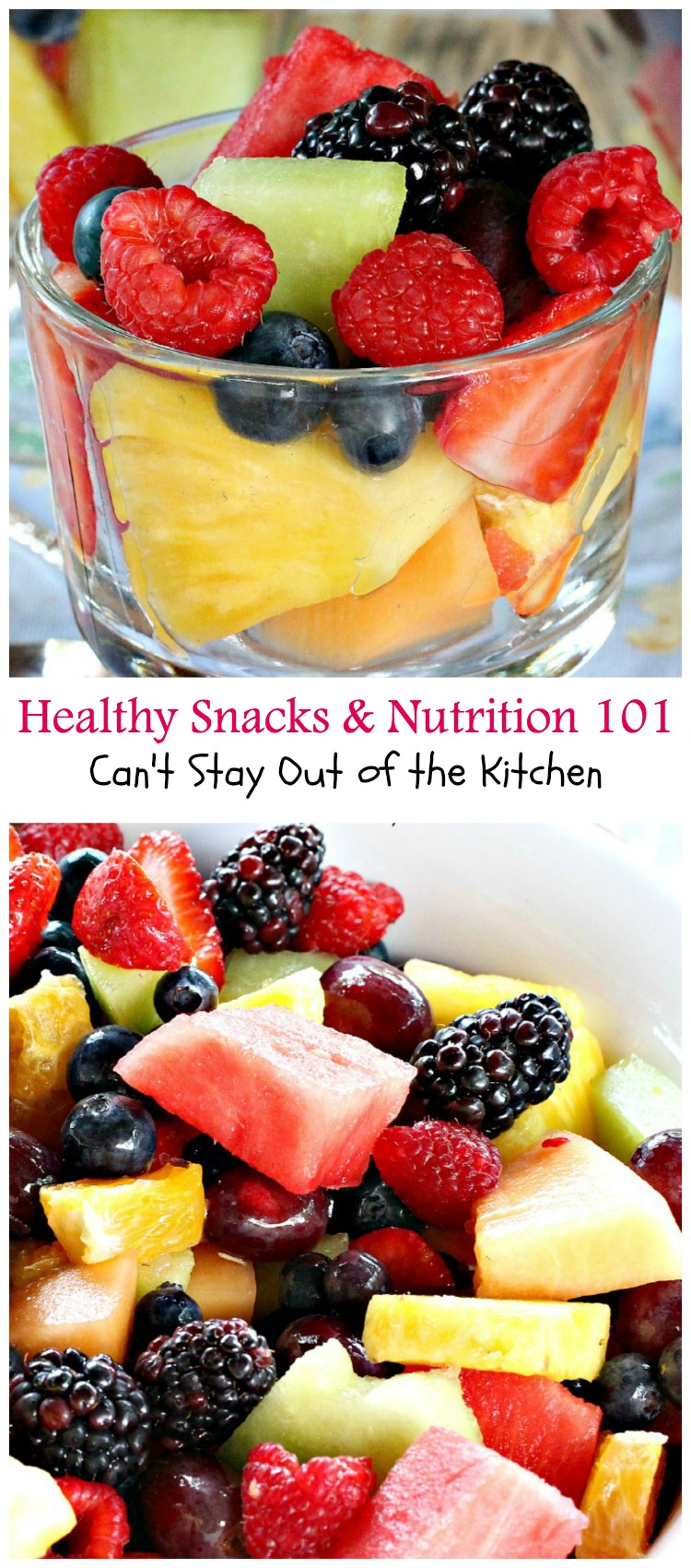 Healthy Snacks & Nutrition 101 | Can't Stay Out of the Kitchen