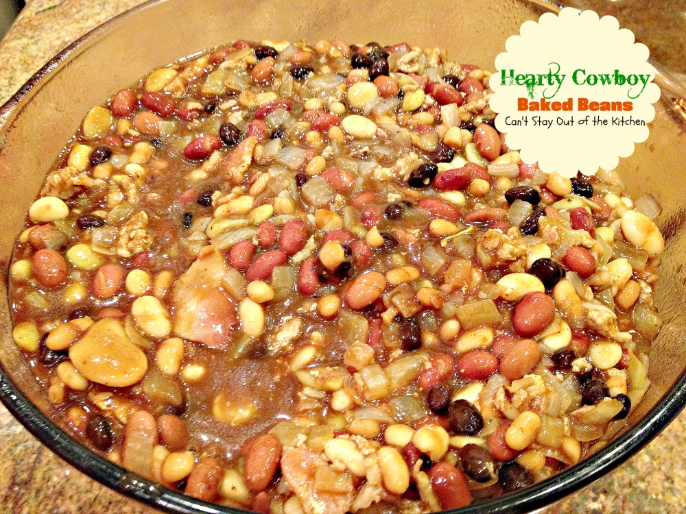 Hearty Cowboy Baked Beans Recipe Pix 11 304 Can't Stay Out of the