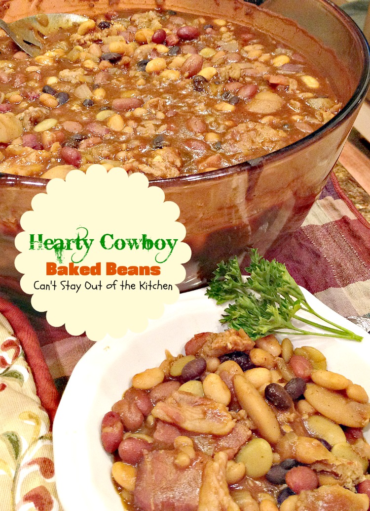 Hearty Cowboy Baked Beans