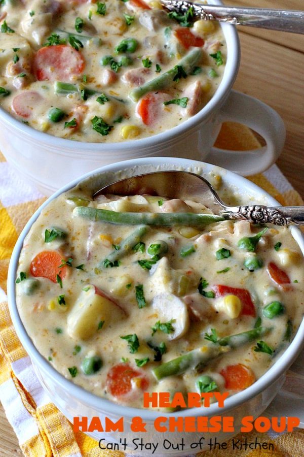 Hearty Ham and Cheese Soup Can't Stay Out of the Kitchen