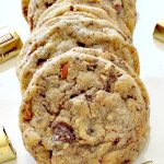 Hershey's Nugget Cookies | Can't Stay Out of the Kitchen | these spectacular #cookies use #MrsFields #chocolate chip cookie recipe plus #HersheysNuggets instead of chocolate chips. They are divine! #dessert
