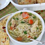 Homemade Chicken Noodle Soup | Can't Stay Out of the Kitchen | this fantastic #chicken #soup is good for what ails ya! It's so easy and delicious & the perfect comfort food for fall. #chickennoodlesoup #chickensoup #noodles