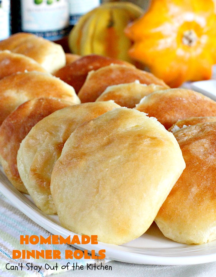 Homemade Dinner Rolls | Can't Stay Out of the Kitchen | these easy #GooseberryPatch #dinnerrolls are fantastic. There's no kneading & you refrigerate the dough overnight. They're perfect for company or #holidays like #Thanksgiving or #Christmas. #bread