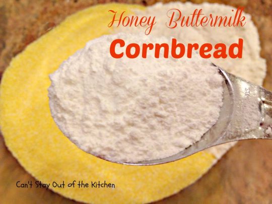 Honey Buttermilk Cornbread - Can't Stay Out Of The Kitchen