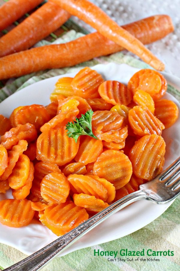 Honey Glazed Carrots | Can't Stay Out of the Kitchen