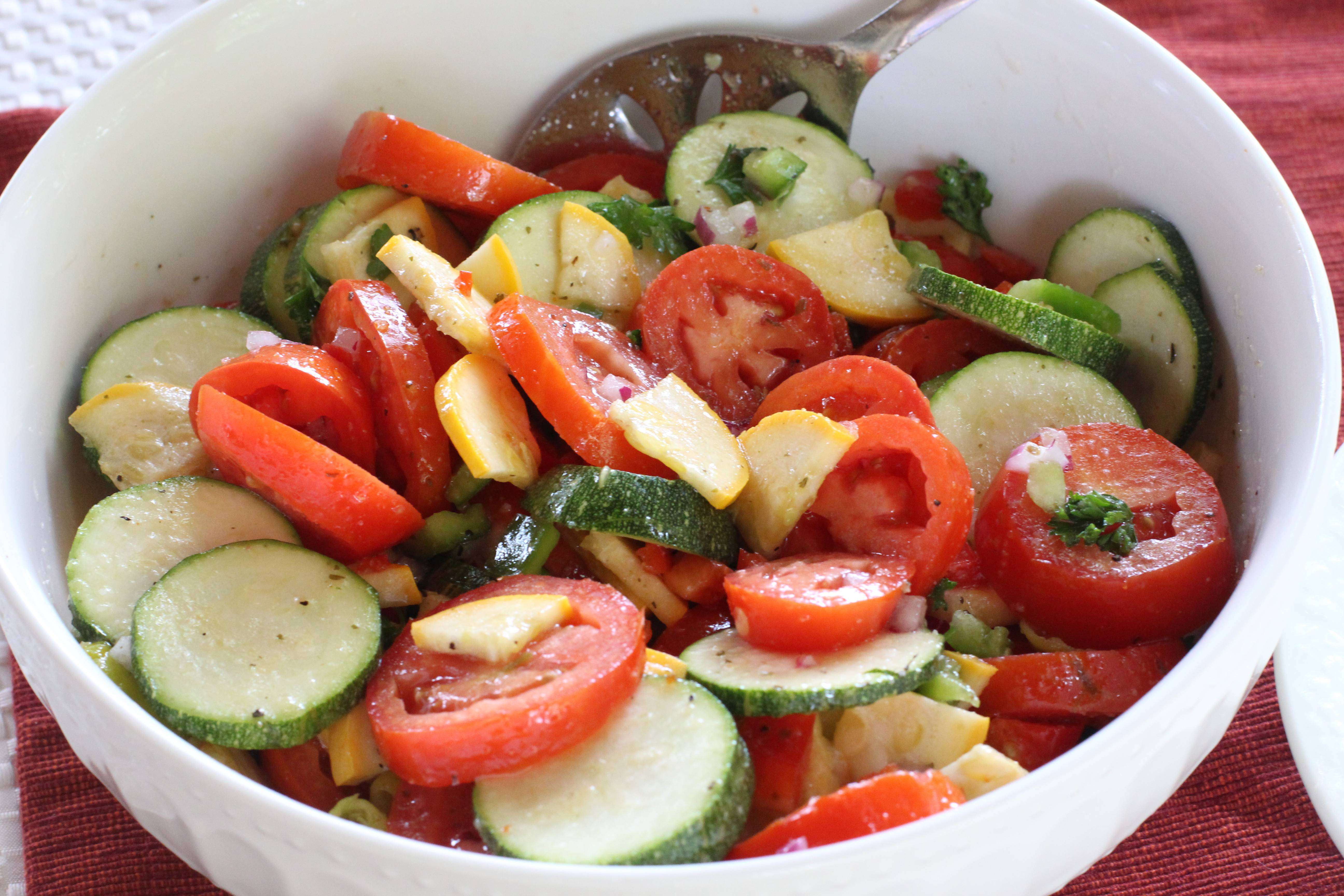 Marinated Squash And Tomato Salad – Can’t Stay Out Of The Kitchen – IMG ...