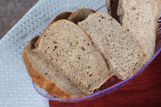 Whole Wheat Greek Bread - Can't Stay Out of the Kitchen