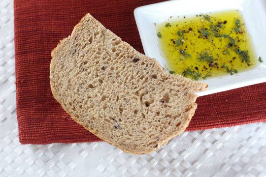 Whole Wheat Greek Bread - Can't Stay Out of the Kitchen