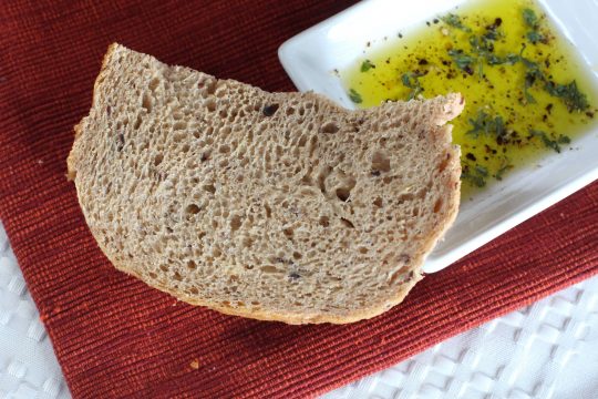 Whole Wheat Greek Bread - Can't Stay Out of the Kitchen