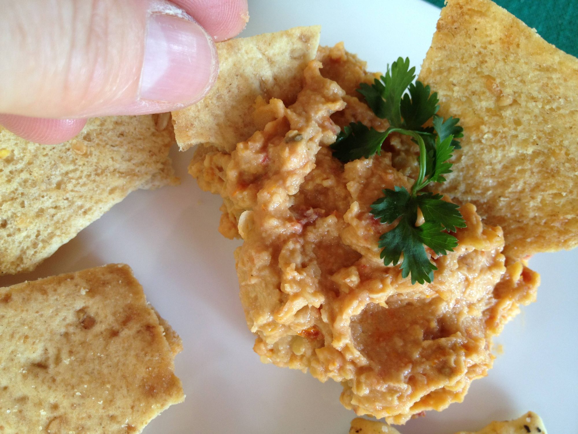 Sun-Dried Tomato Hummus – Can’t Stay Out Of The Kitchen – IMG_2628 ...