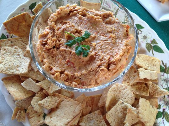 Sun-Dried Tomato Hummus – Can’t Stay Out Of The Kitchen – IMG_2639 ...