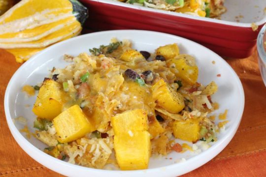 Roasted Pumpkin Nachos - Can't Stay Out of the Kitchen