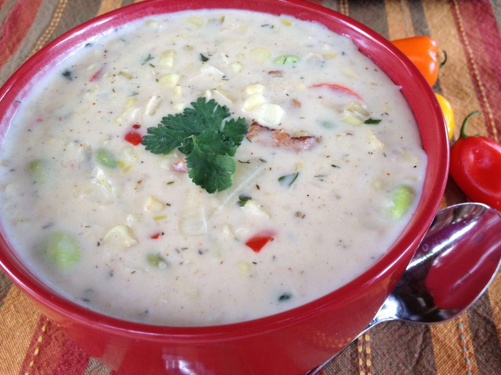 Southern Style Succotash Chowder – Can’t Stay Out of the Kitchen – IMG ...