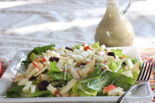 gluten-free healthy -- low-calorie salads & salad dressings side