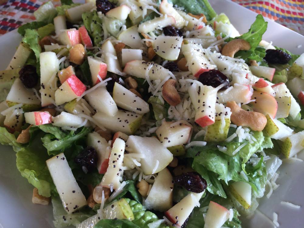 gluten-free healthy -- low-calorie salads & salad dressings side