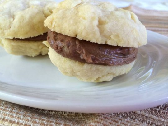 Chocolate Potato Chip Sandwiches - Can't Stay Out of the Kitchen