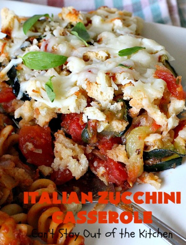 Italian Zucchini Casserole – Venagredos