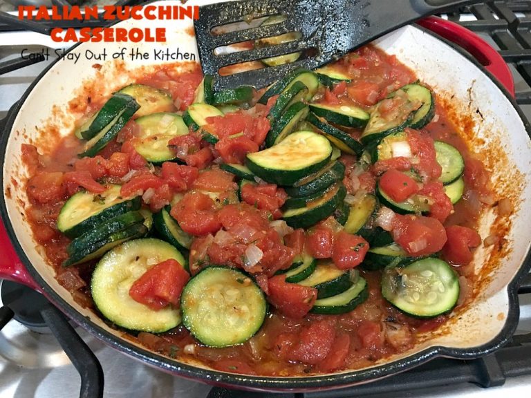 Italian Zucchini Casserole Venagredos