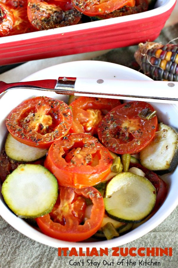 Italian Zucchini Can't Stay Out of the Kitchen