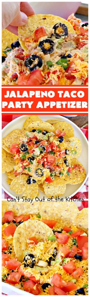 Jalapeno Taco Party Appetizer | Can't Stay Out of the Kitchen