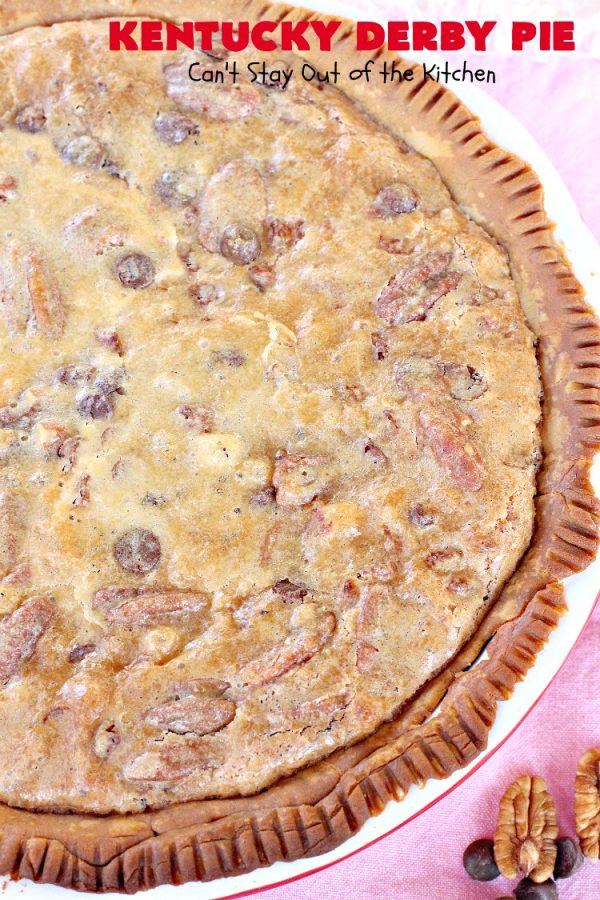 Kentucky Derby Pie Can't Stay Out of the Kitchen