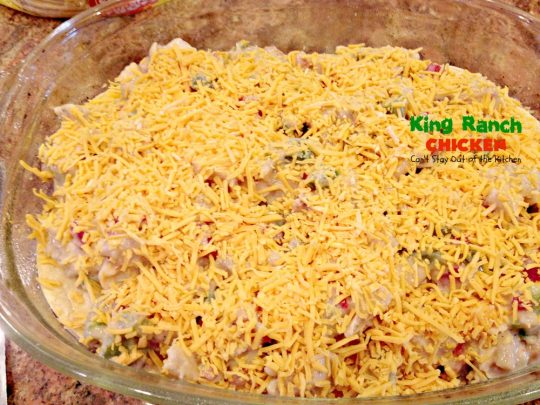 King Ranch Chicken | Can't Stay Out of the Kitchen | One of the BEST #Tex-Mex #casseroles we have ever eaten! #chicken