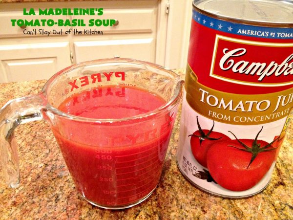 La Madeleine’s Tomato-Basil Soup – Can't Stay Out of the Kitchen