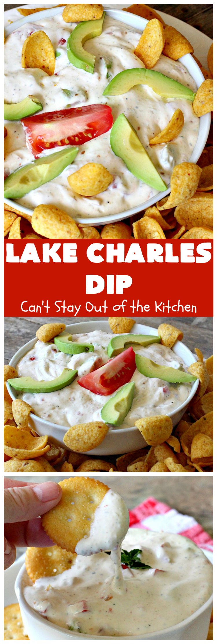 Lake Charles Dip | Can't Stay Out of the Kitchen