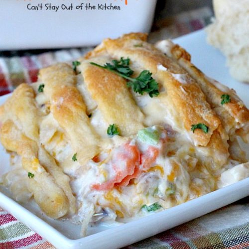 Lattice Chicken Potpie | Can't Stay Out of the Kitchen