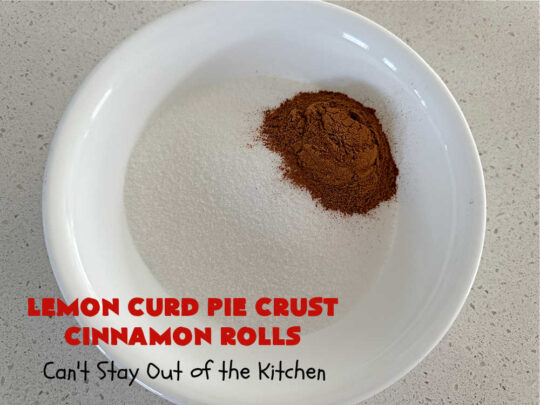 Lemon Curd Pie Crust Cinnamon Rolls | Can't Stay Out of the Kitchen | these delicious #CinnamonRolls use only #5Ingredients including #PieCrust! Lusciously #lemon-flavored, they will certainly whet your appetite for any family #breakfast. These are easy to whip up & scrumptious to the taste buds. Great for a #holiday #breakfast or #brunch. #LemonCurd #cinnamon #PieCrustCinnamonRolls #LemonCurdPieCrustCinnamonRolls