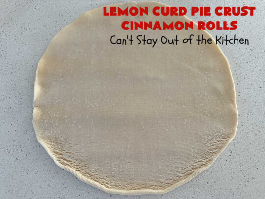 Lemon Curd Pie Crust Cinnamon Rolls | Can't Stay Out of the Kitchen | these delicious #CinnamonRolls use only #5Ingredients including #PieCrust! Lusciously #lemon-flavored, they will certainly whet your appetite for any family #breakfast. These are easy to whip up & scrumptious to the taste buds. Great for a #holiday #breakfast or #brunch. #LemonCurd #cinnamon #PieCrustCinnamonRolls #LemonCurdPieCrustCinnamonRolls