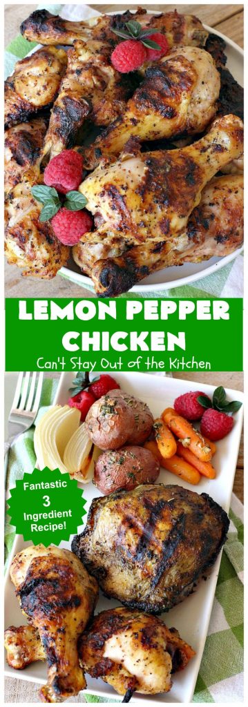 Lemon Pepper Chicken | Can't Stay Out of the Kitchen