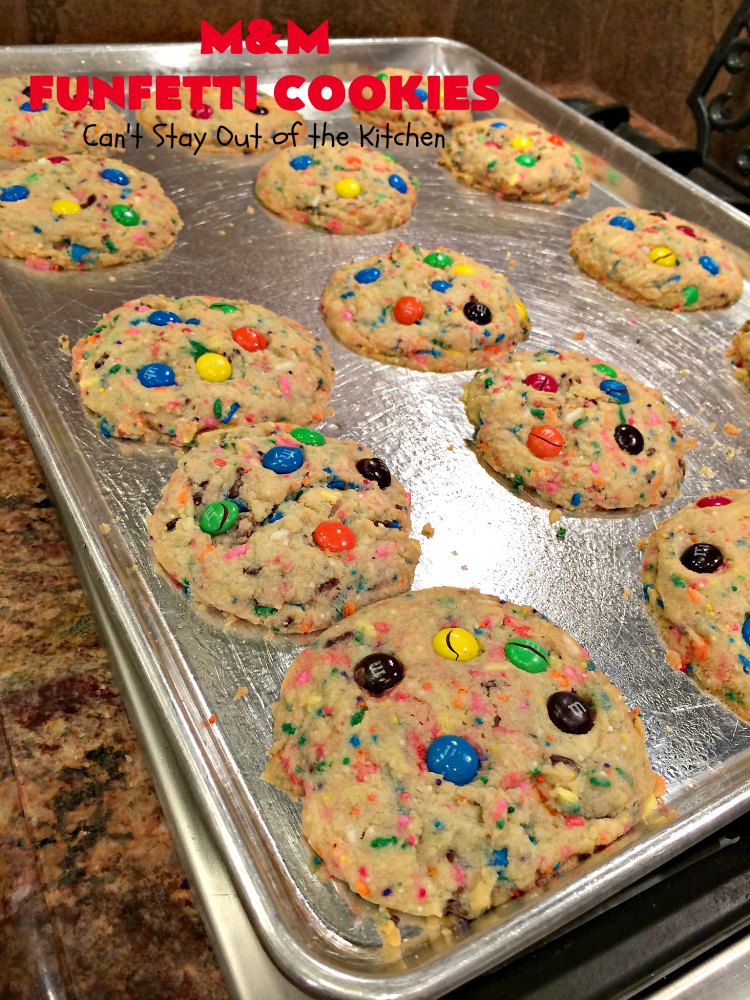 M&M Funfetti Cookies Can't Stay Out of the Kitchen