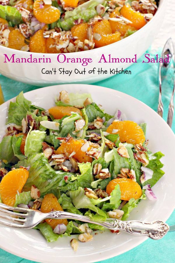 Mandarin Orange Almond Salad Img Can T Stay Out Of The Kitchen